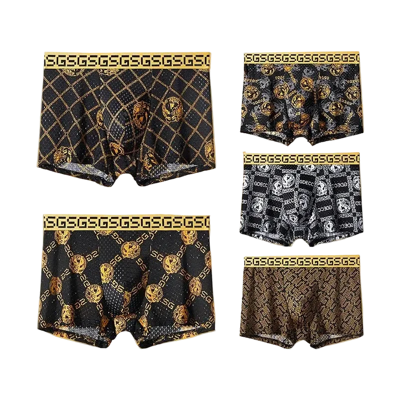 Antibakterielle Baumwoll-Boxershorts für Herren – 8er-Pack atmungsaktive Unterwäsche