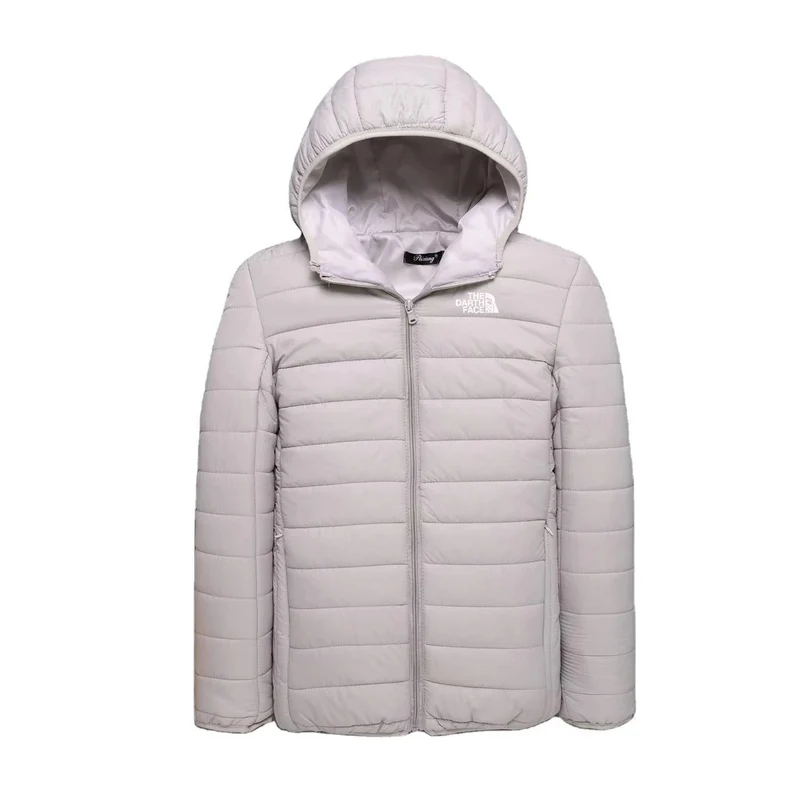 Modischer Herren-Warmmantel mit Reißverschluss in Übergröße im Streetstyle-Stil