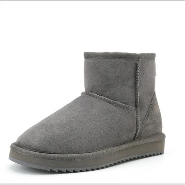 Winterstiefel aus Lammfell – Damen-Stiefeletten aus echtem Fell für ultimativen Komfort