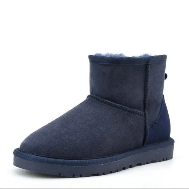 Winterstiefel aus Lammfell – Damen-Stiefeletten aus echtem Fell für ultimativen Komfort
