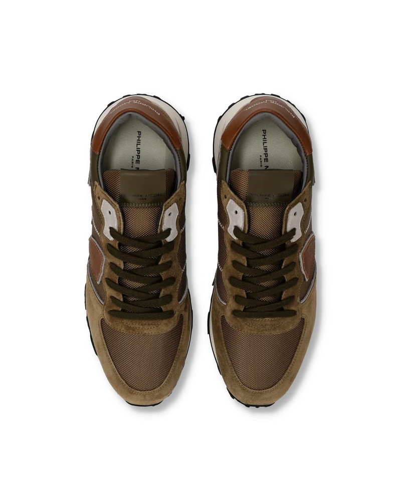 Sneakers Tropez Haute Men, Brown Cognac