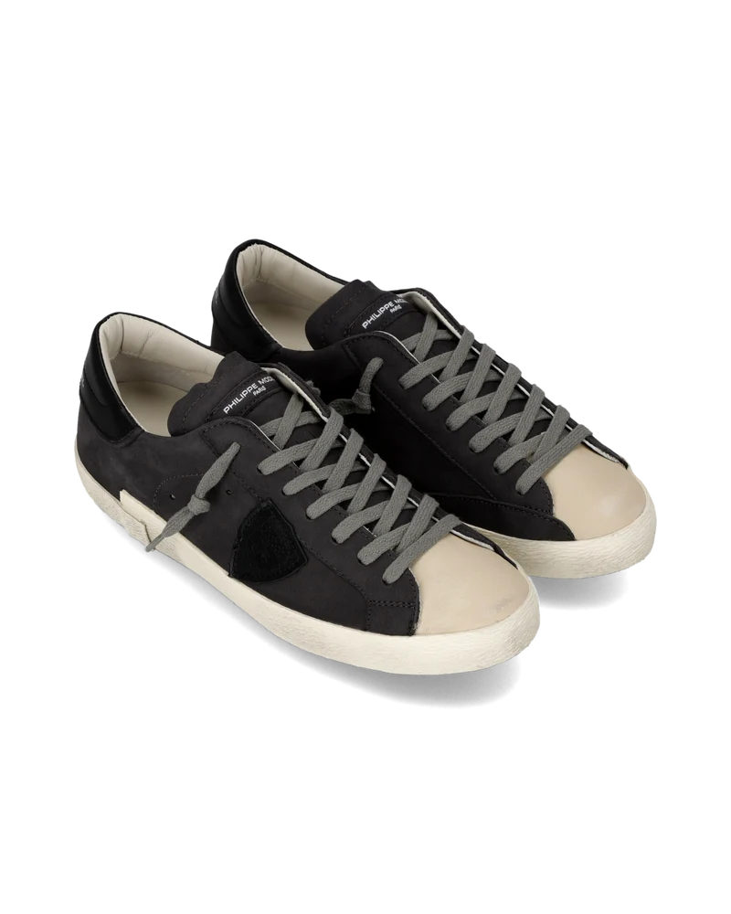 Sneakers Prsx Men, Anthracite Grey Beige