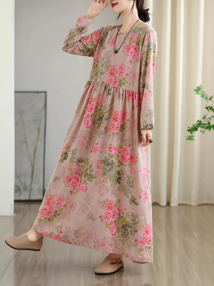 Lange, geblümte Vintage-Kleider für Damen: Mühelose Eleganz in diesem Frühling