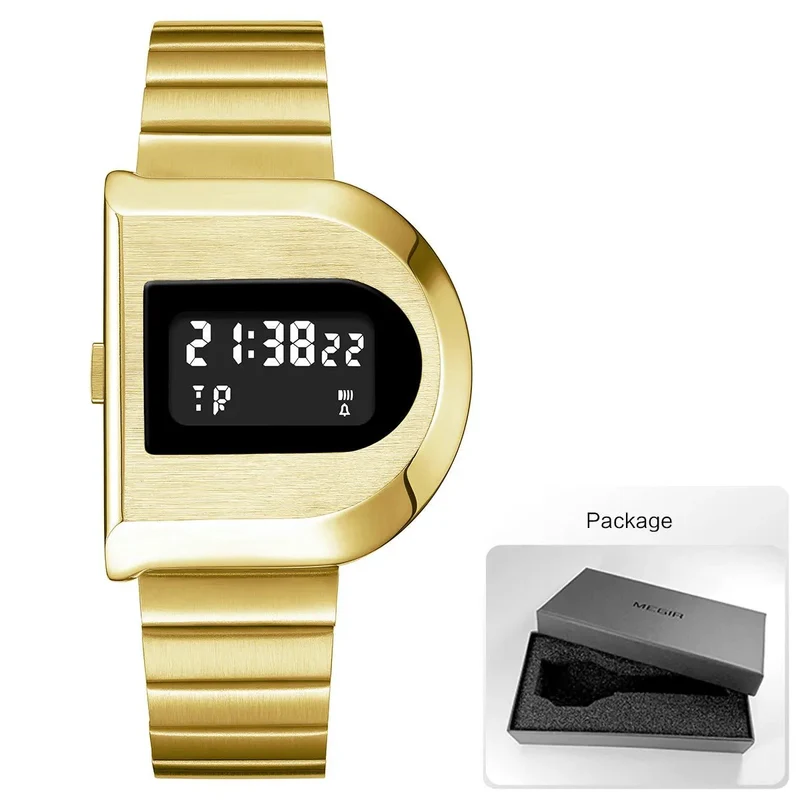 Multifunctional Sports Digital Watch for Men and Women with Alarm, Stopwatch, Countdown, and Backlight