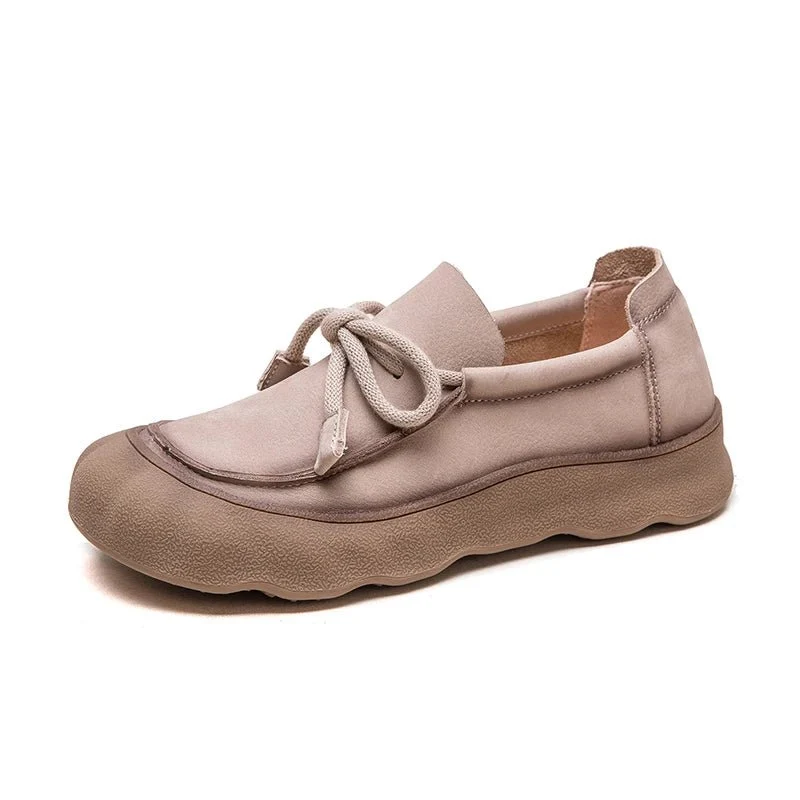 AIYUQI Genuine Leather Women's Sneakers - Non-Slip German Style Trainers