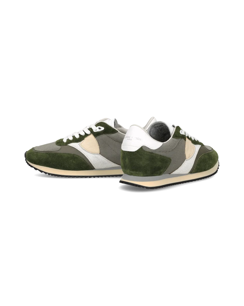 Sneakers Blville Men, Military Green White
