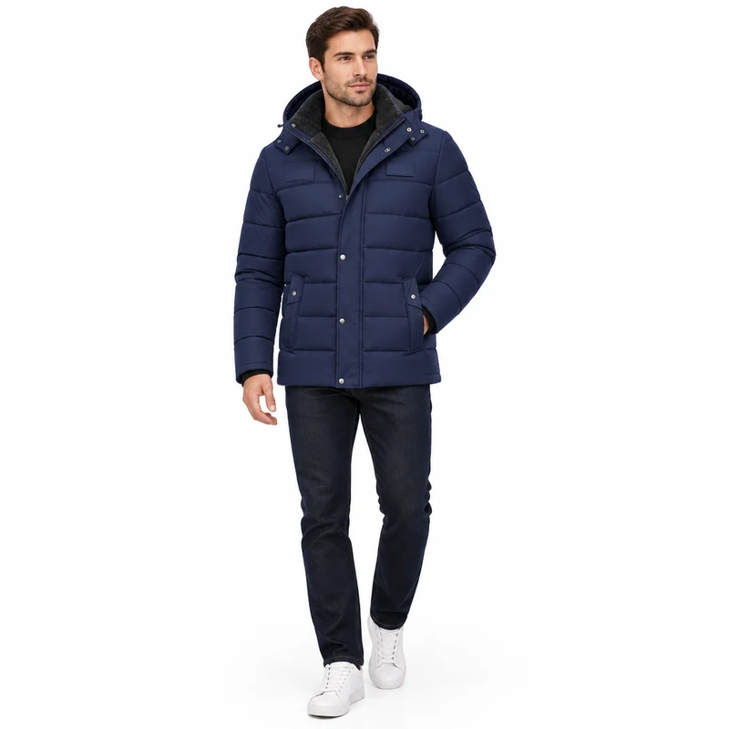 Lässige Herren-Winterjacke: Warm und stylisch durch die Saison