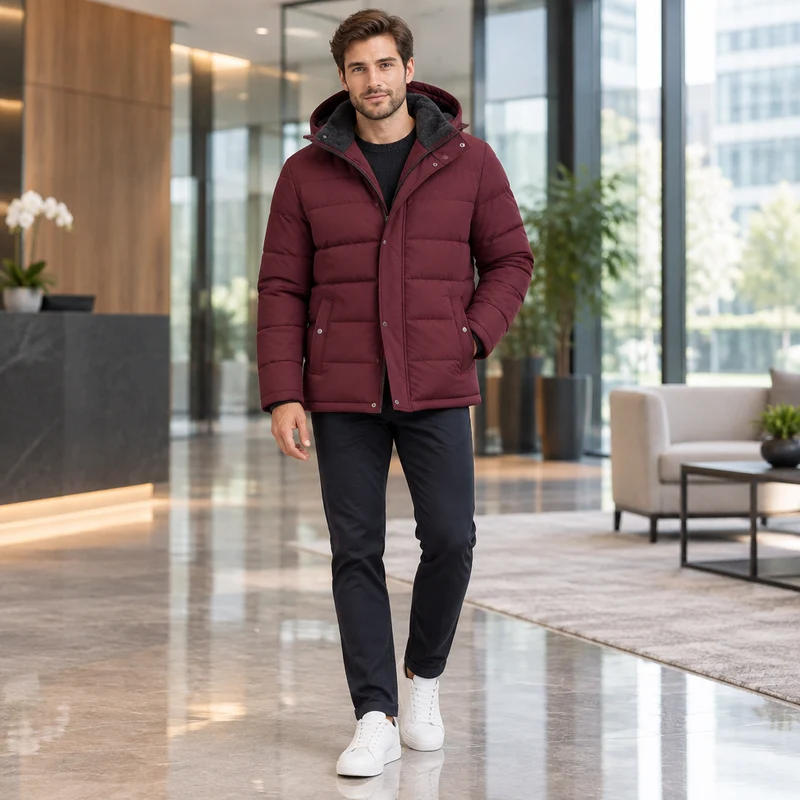 Lässige Herren-Winterjacke: Warm und stylisch durch die Saison