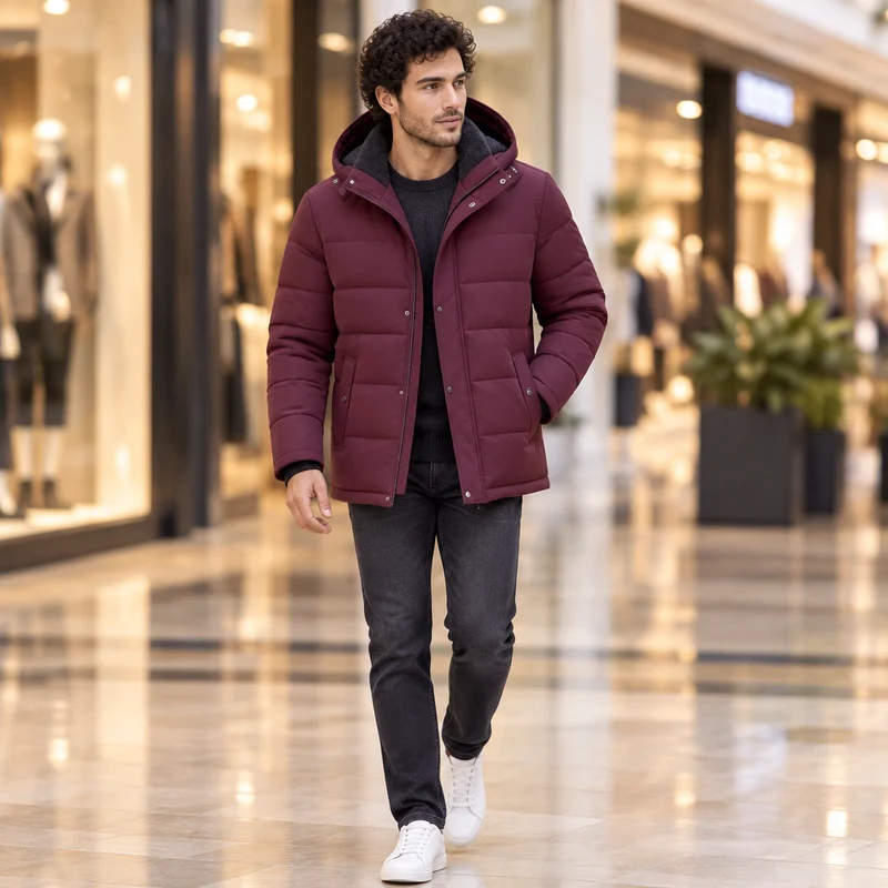 Lässige Herren-Winterjacke: Warm und stylisch durch die Saison