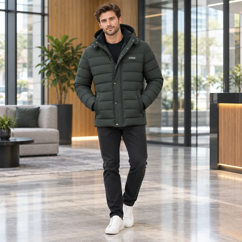 Lässige Herren-Winterjacke: Warm und stylisch durch die Saison