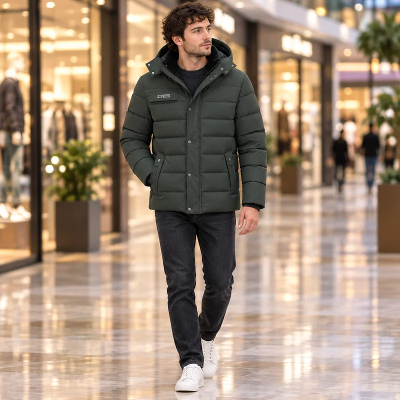 Lässige Herren-Winterjacke: Warm und stylisch durch die Saison
