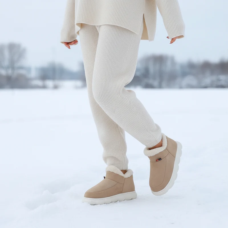 Bebealy Winter-Herrenhausschuhe – Gemütliche und stylische Hausschuhe für drinnen und draußen