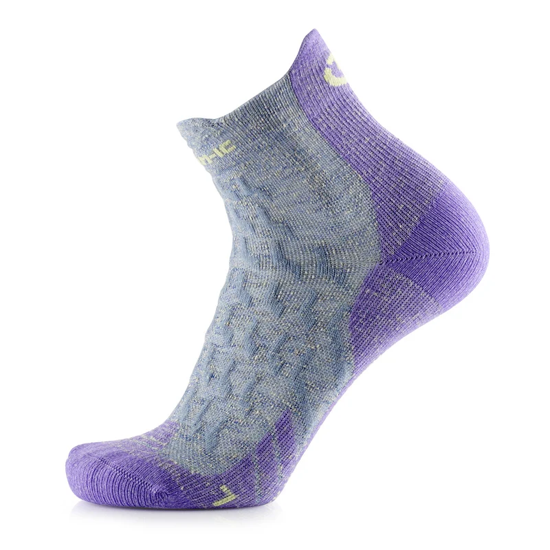Trekking socks - Trekking Ultracool Linen Ankle women grey/purple