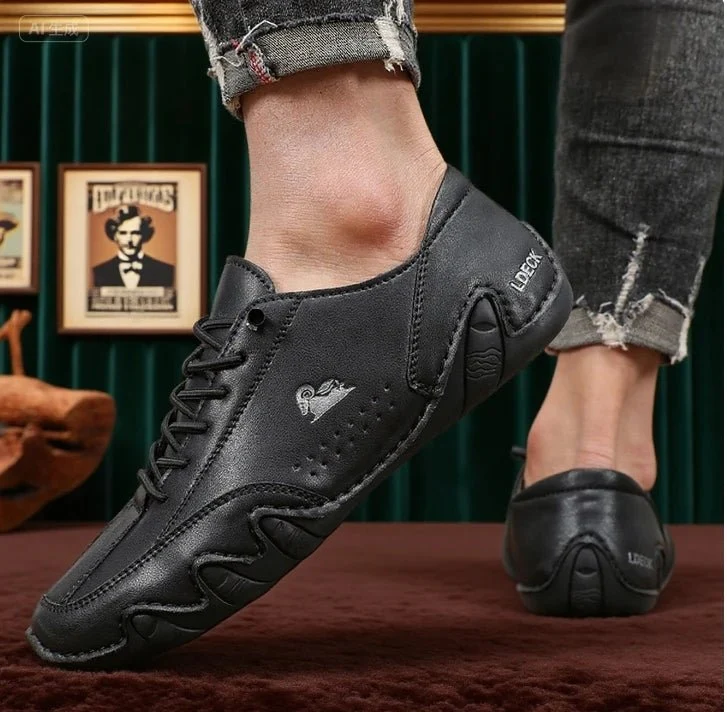 Leichte Herren-Ankle-Boots für Freizeitspaziergänge und Autofahren