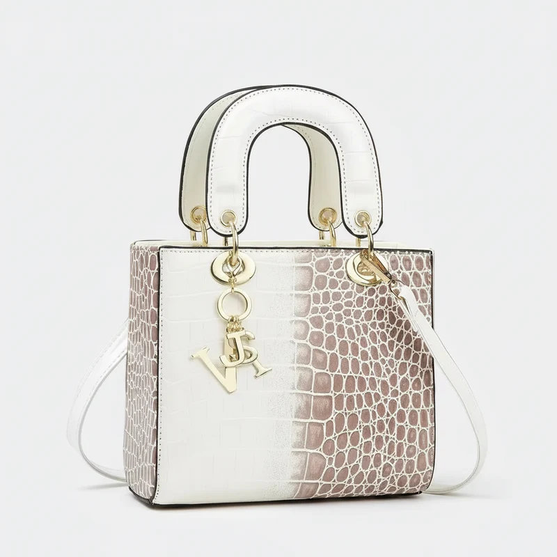 Elegante Schultertasche aus Leder für Damen – Luxuriöse Designer-Umhängetasche