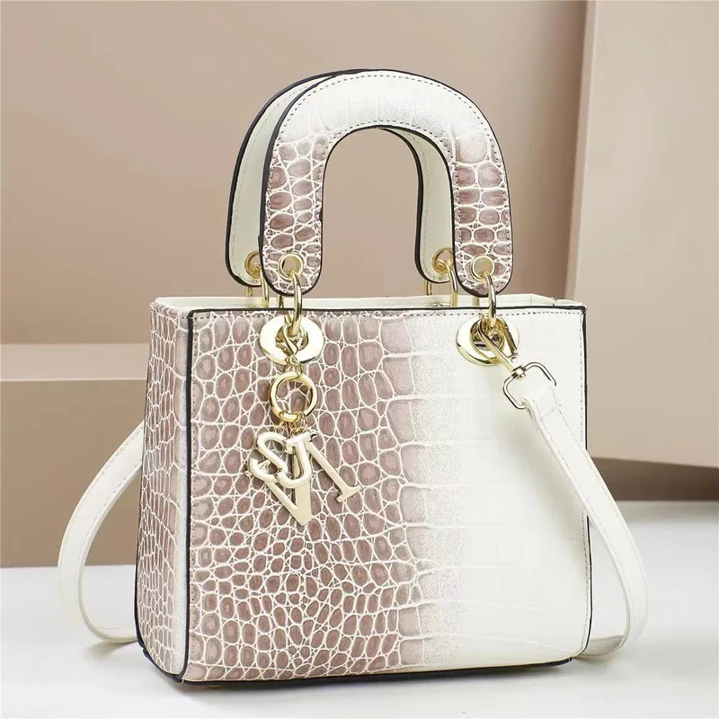 Elegante Schultertasche aus Leder für Damen – Luxuriöse Designer-Umhängetasche