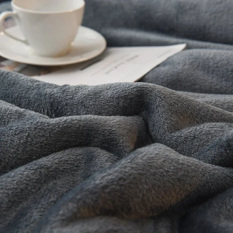 Kuscheldecke aus Wolle für warme Wintertage – Wendbarer Bettbezug (Queen-Size)