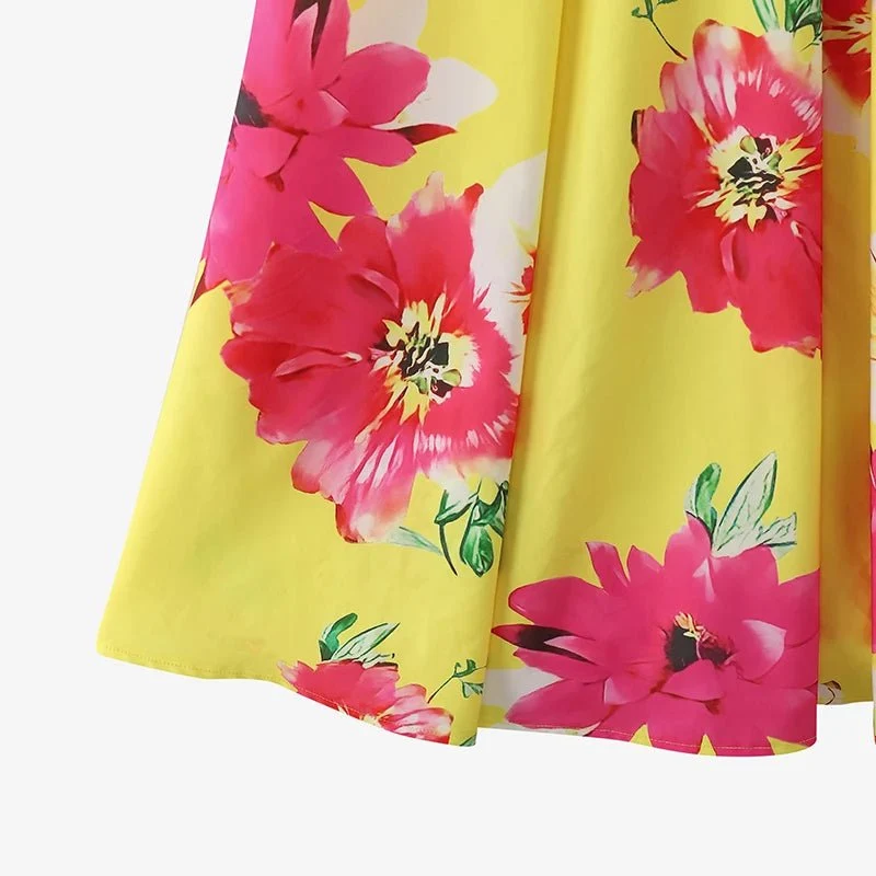 Boho-Maxikleid mit Blumenmuster – Verleihen Sie Ihrem Sommer-Look mit ZANZEA das gewisse Etwas