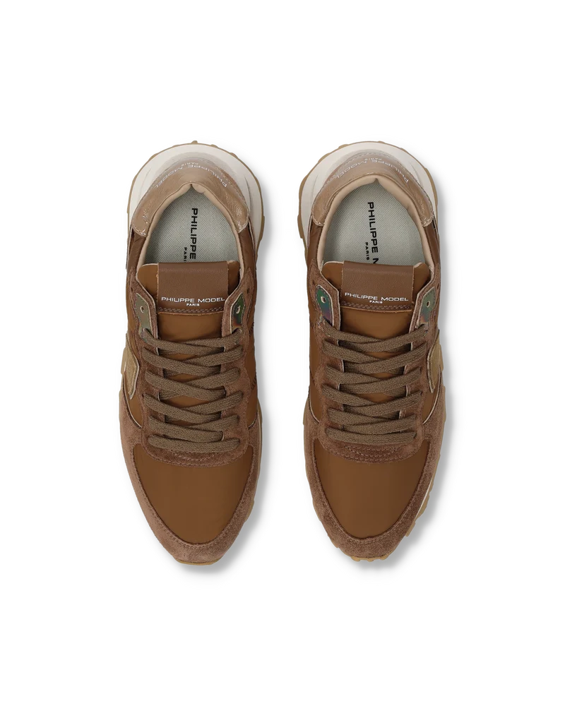 Sneakers Tropez Haute Women, Brown Cognac
