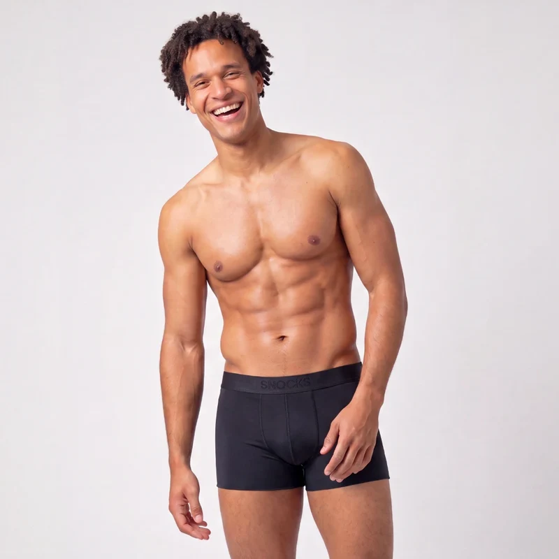 Microfiber Trunks Herren | Schwarz