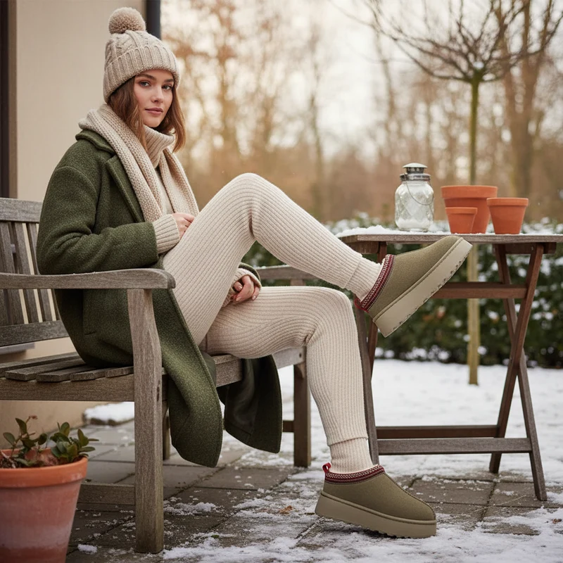 Gemütliche, warme Damen-Schneestiefel – Ultimativer Komfort für Winterabenteuer