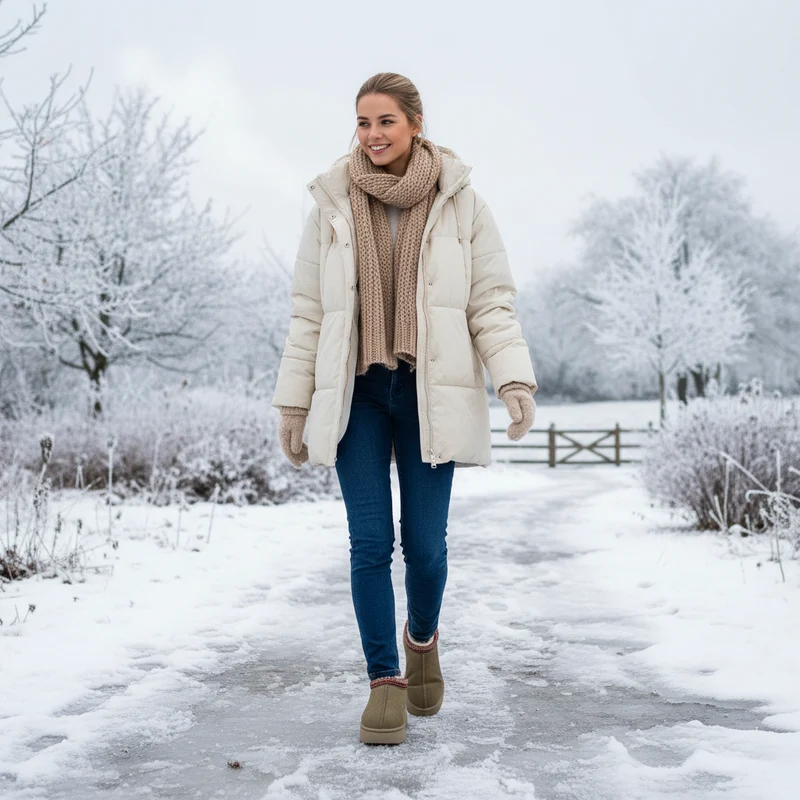 Gemütliche, warme Damen-Schneestiefel – Ultimativer Komfort für Winterabenteuer