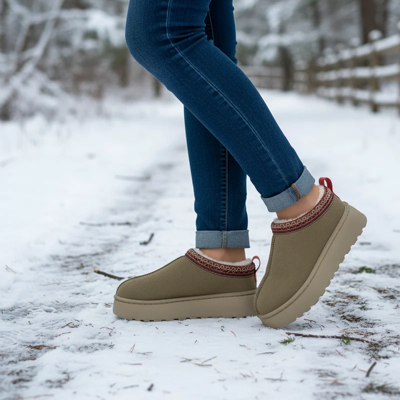 Gemütliche, warme Damen-Schneestiefel – Ultimativer Komfort für Winterabenteuer