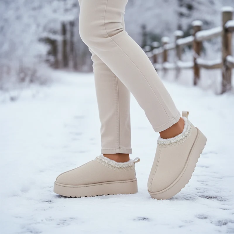 Gemütliche, warme Damen-Schneestiefel – Ultimativer Komfort für Winterabenteuer