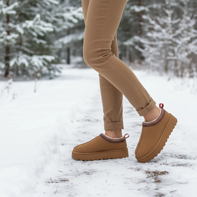 Gemütliche, warme Damen-Schneestiefel – Ultimativer Komfort für Winterabenteuer