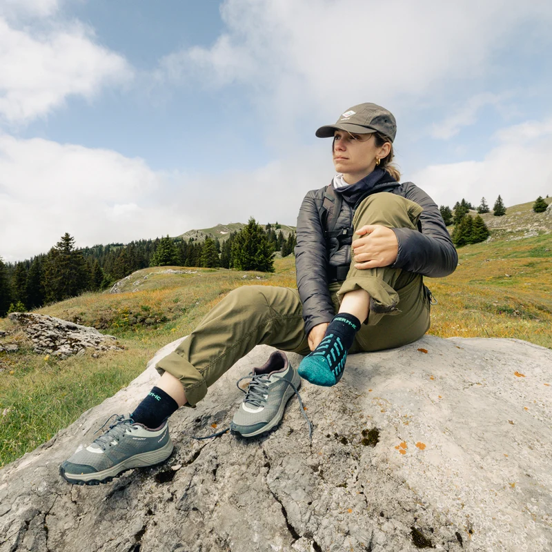 Hiking Socks - Outdoor Comfort Ankle Dark Blue/Navy