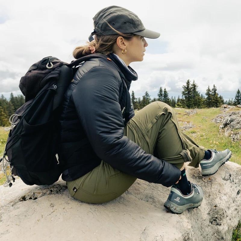 Hiking Socks - Outdoor Comfort Ankle Dark Blue/Navy