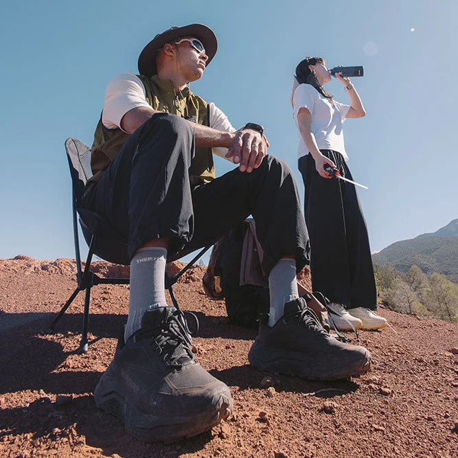 Hiking Socks - Outdoor Light Crew Dust/Light Grey