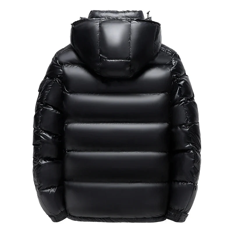 Winterjacke mit Gänsedaunen für Damen und Herren – Dick gefütterter, warmer Mantel mit 90 % Gänsedaunenanteil und hochwertigem Material