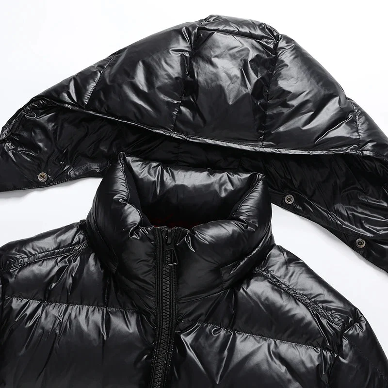 Winterjacke mit Gänsedaunen für Damen und Herren – Dick gefütterter, warmer Mantel mit 90 % Gänsedaunenanteil und hochwertigem Material