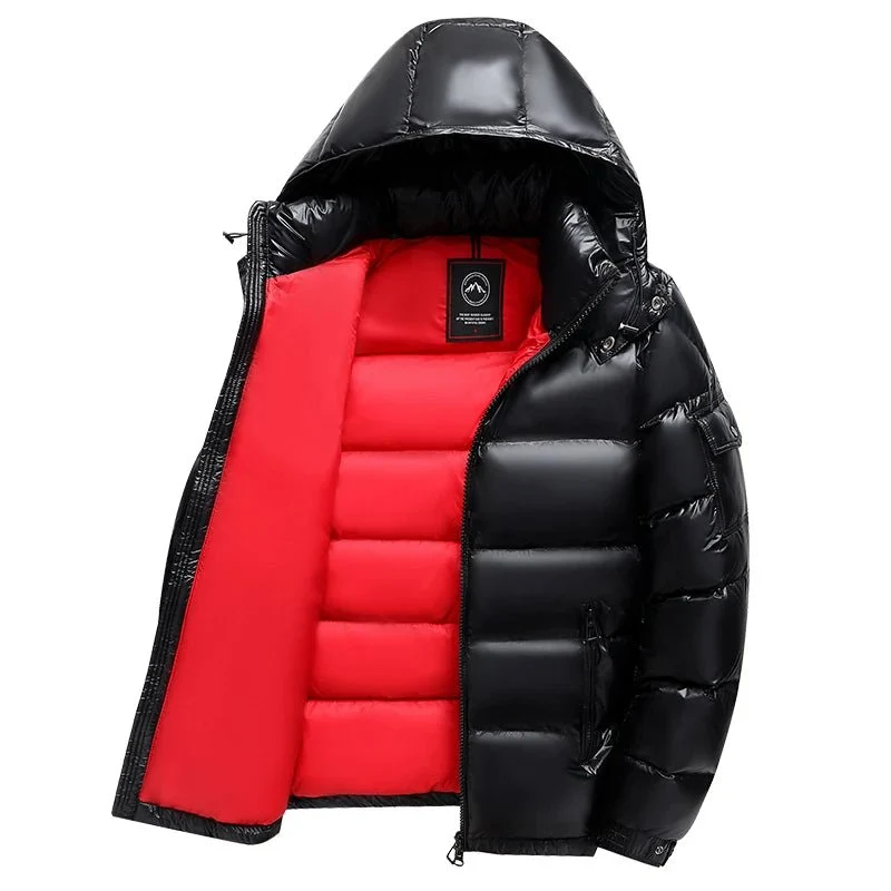 Winterjacke mit Gänsedaunen für Damen und Herren – Dick gefütterter, warmer Mantel mit 90 % Gänsedaunenanteil und hochwertigem Material