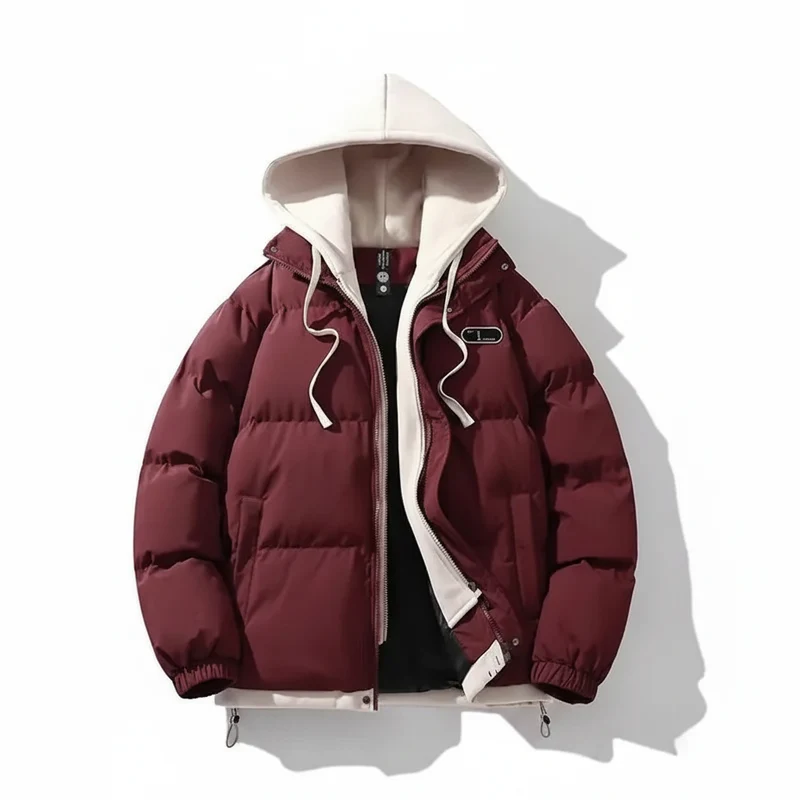 Y2K Harajuku Vintage Jacke - Koreanischer Stil Patch Fake Zweiteiler Design