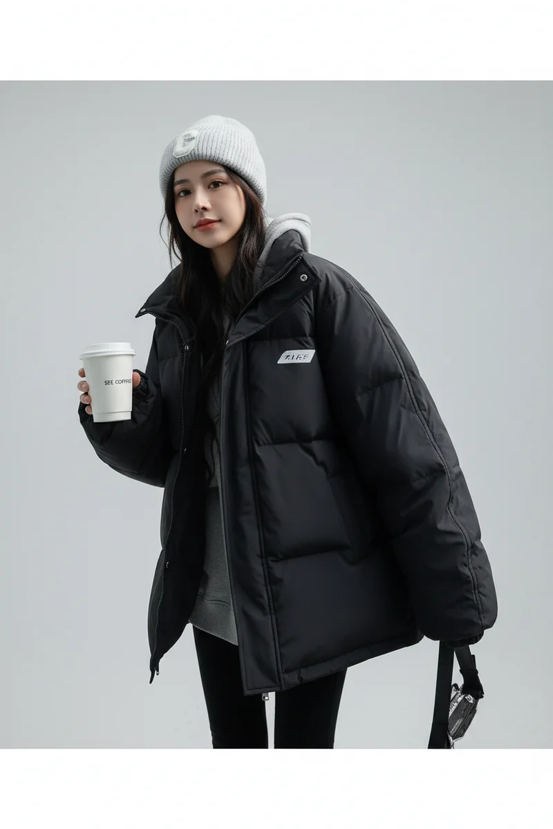 Y2K Harajuku Vintage Jacke - Koreanischer Stil Patch Fake Zweiteiler Design