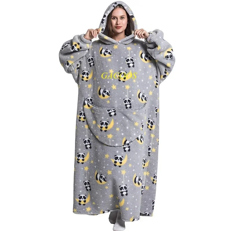 Kuschelige, übergroße Hoodie-Decke für ultimative Wärme und Stil