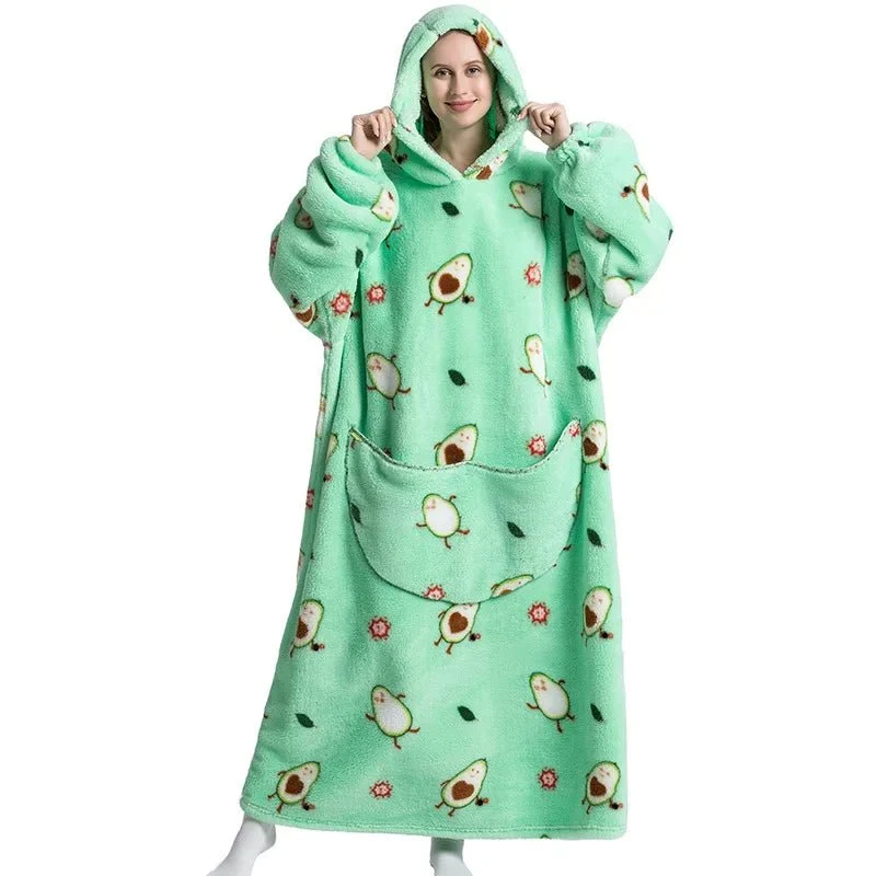 Kuschelige, übergroße Hoodie-Decke für ultimative Wärme und Stil