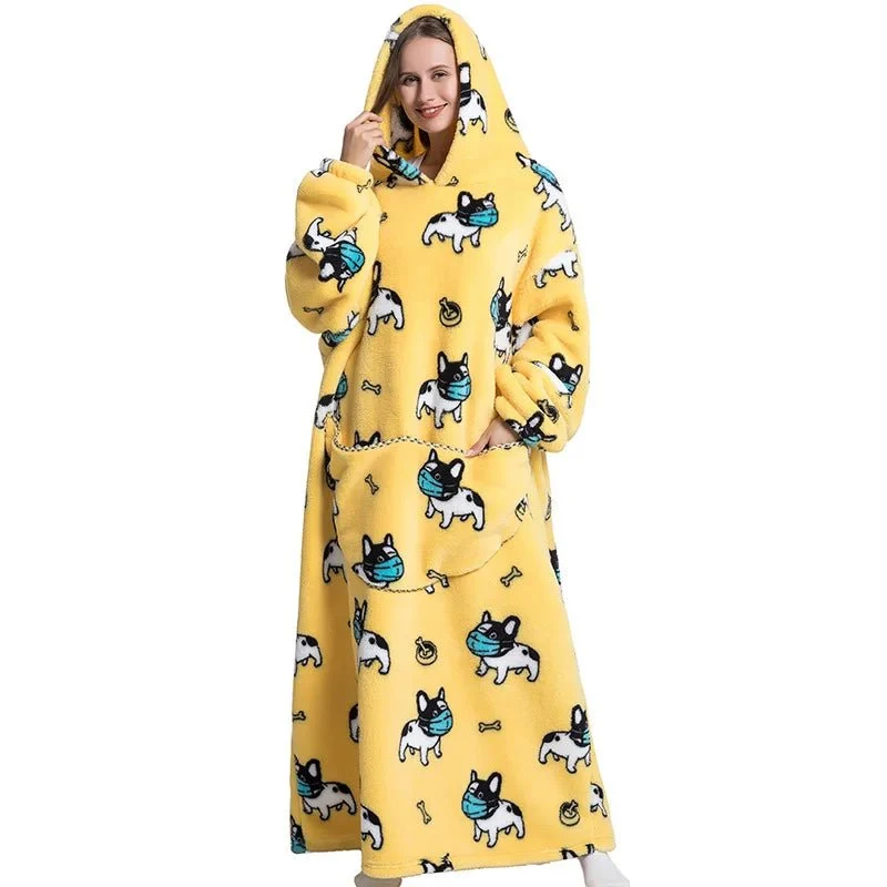 Kuschelige, übergroße Hoodie-Decke für ultimative Wärme und Stil