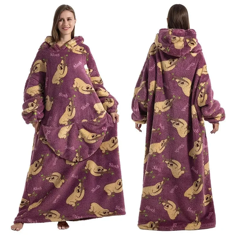 Kuschelige, übergroße Hoodie-Decke für ultimative Wärme und Stil