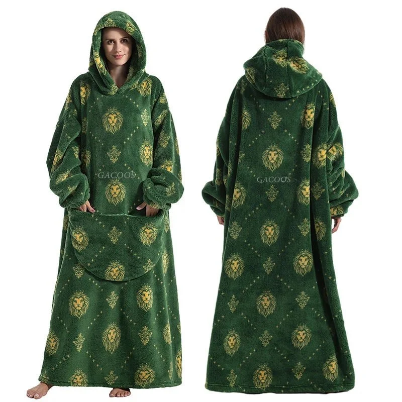 Kuschelige, übergroße Hoodie-Decke für ultimative Wärme und Stil