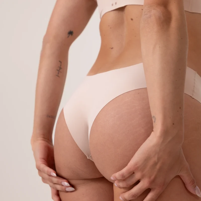 Microfiber Seamless Hipster | Beige