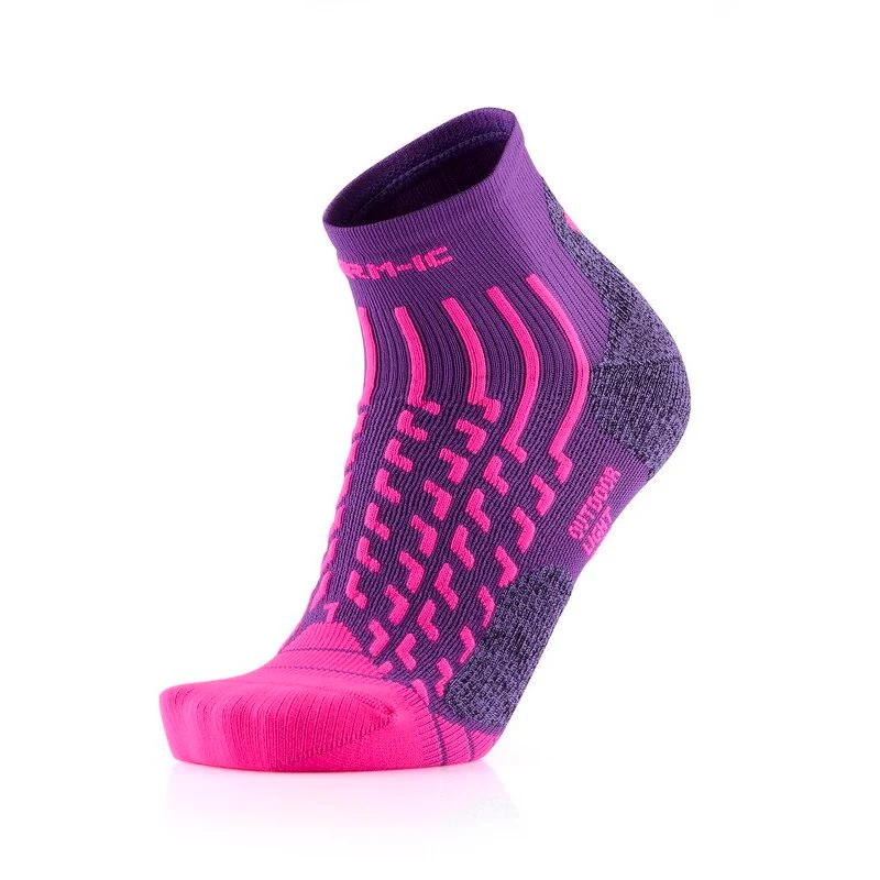 Hiking Socks - Outdoor Light Ankle women Violet/Magenta