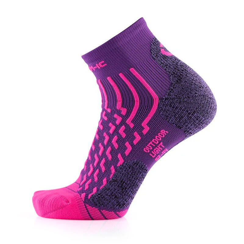 Hiking Socks - Outdoor Light Ankle women Violet/Magenta