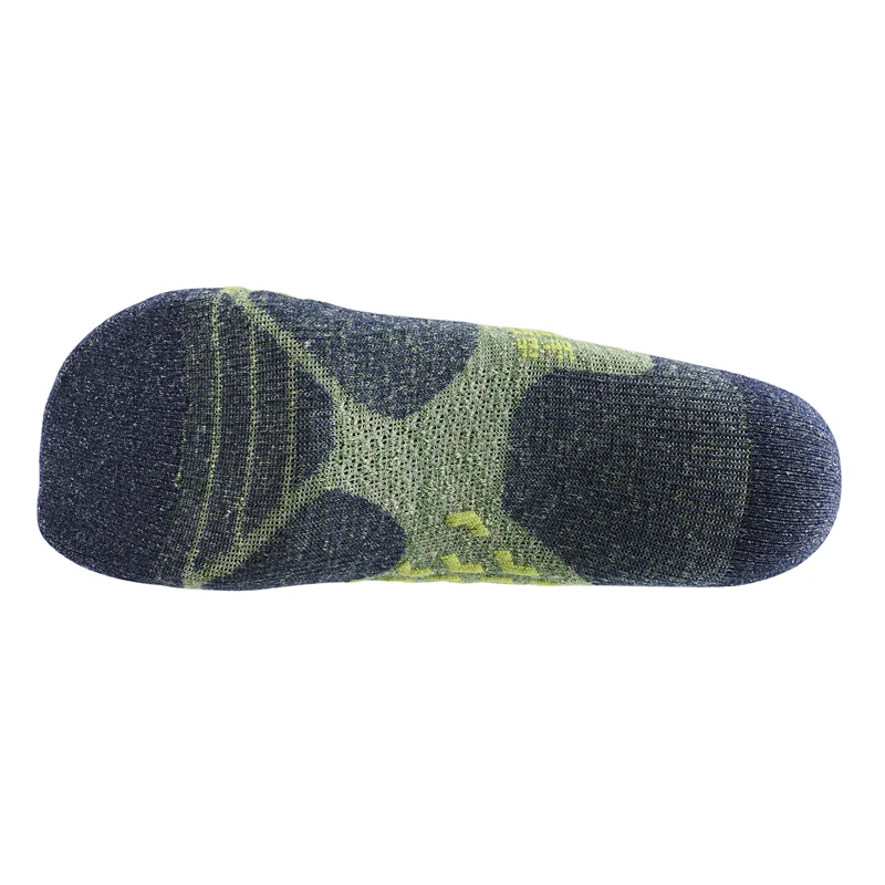 Hiking Socks - Outdoor Light Linen Crew Lime/Navy