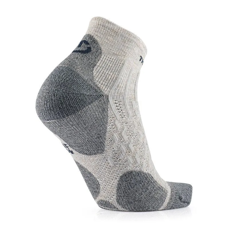 Hiking Socks - Outdoor Light Linen ankle Light Grey/Charcoal