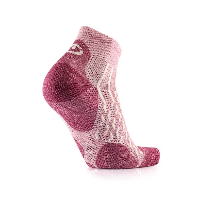 Hiking Socks - Outdoor Light Linen Ankle women Pastel Pink/Strawberry