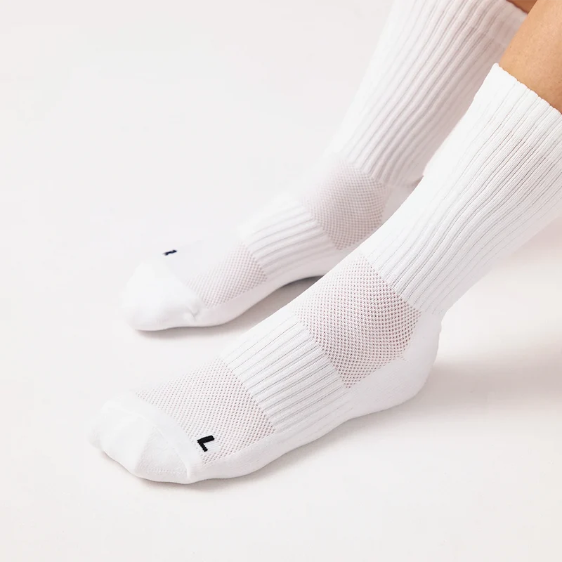 Hohe Laufsocken | Weiß
