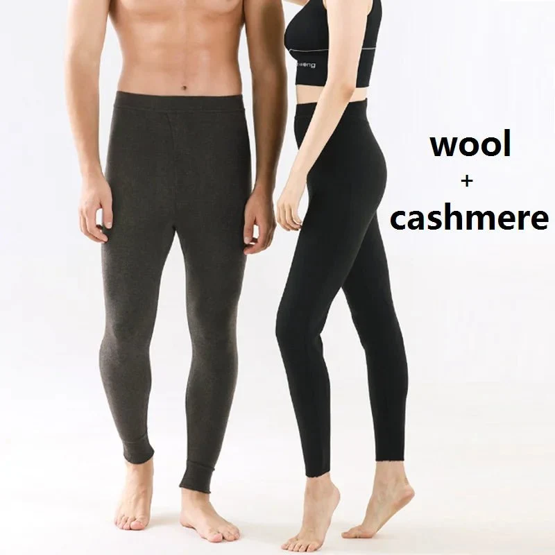 Thermounterwäsche aus Merinowolle: Unisex-Leggings für ultimative Wärme und Komfort im Winter